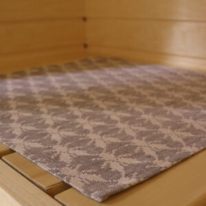 Sauna istumisalus tekstiilist