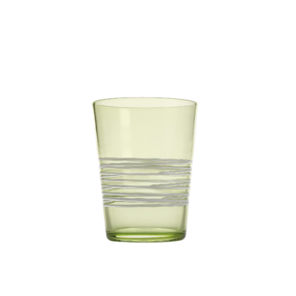 Roheline klaas triibuline