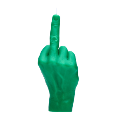 Roheline käeküünal Fuck You