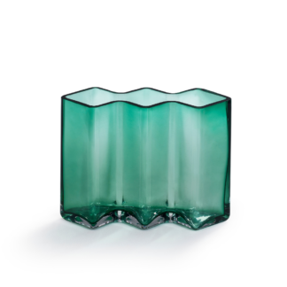 Roheline klaasist vaas